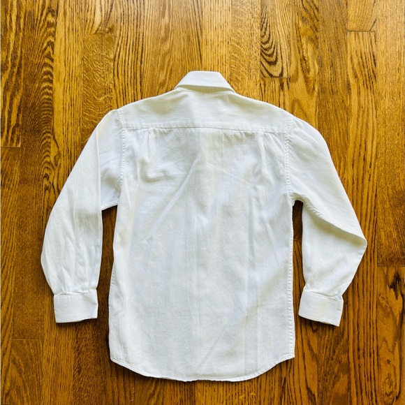 White Boys Button Down Shirt - Isaac Mizrahi - Picture 3 of 3